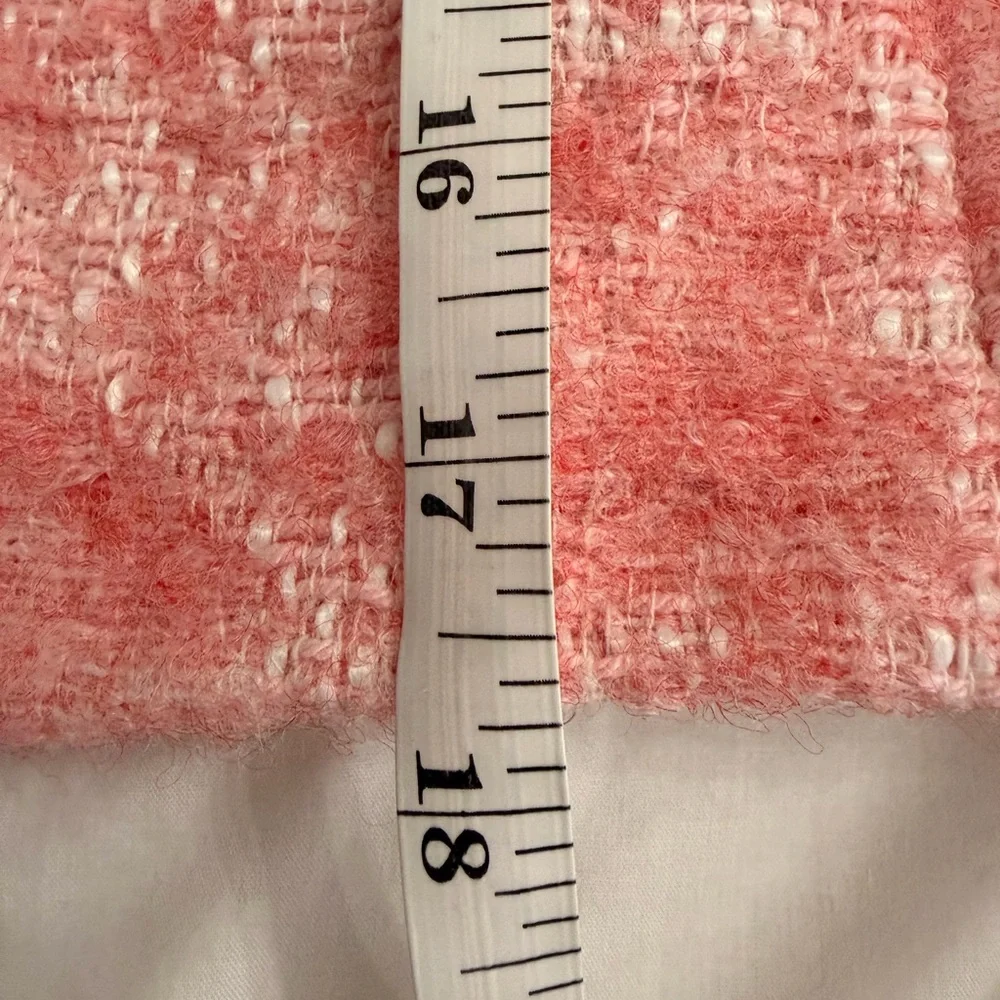 NWOT JCrew Collarless jacket in Italian tweed - Picture 5 of 5